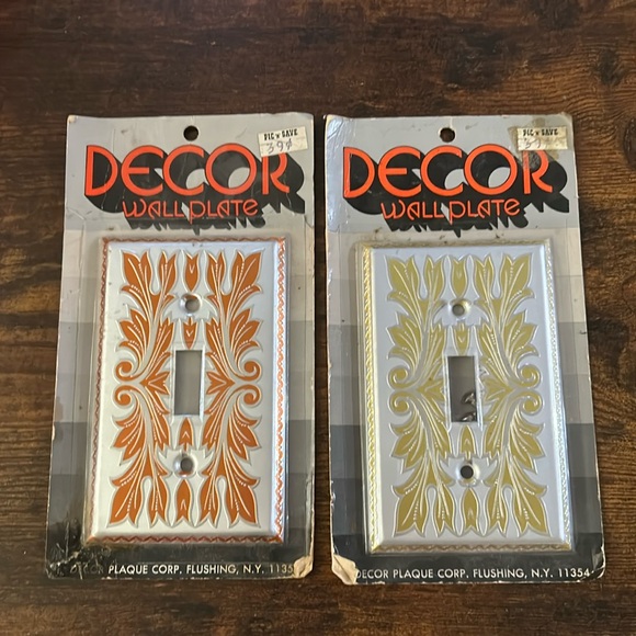 Vintage light switch covers - Picture 1 of 3